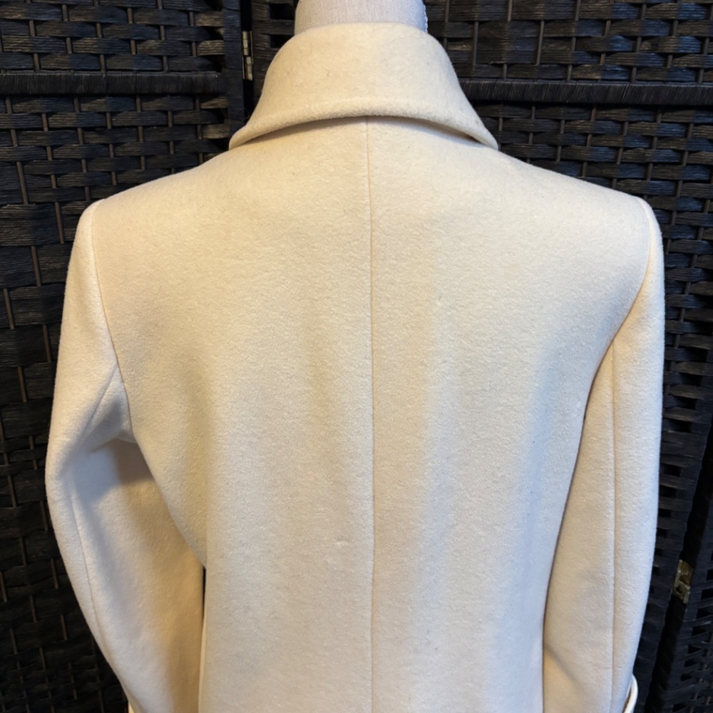Michael Kors Women's Single-Breasted Wool Coat Size 6 - Picture 9 of 14